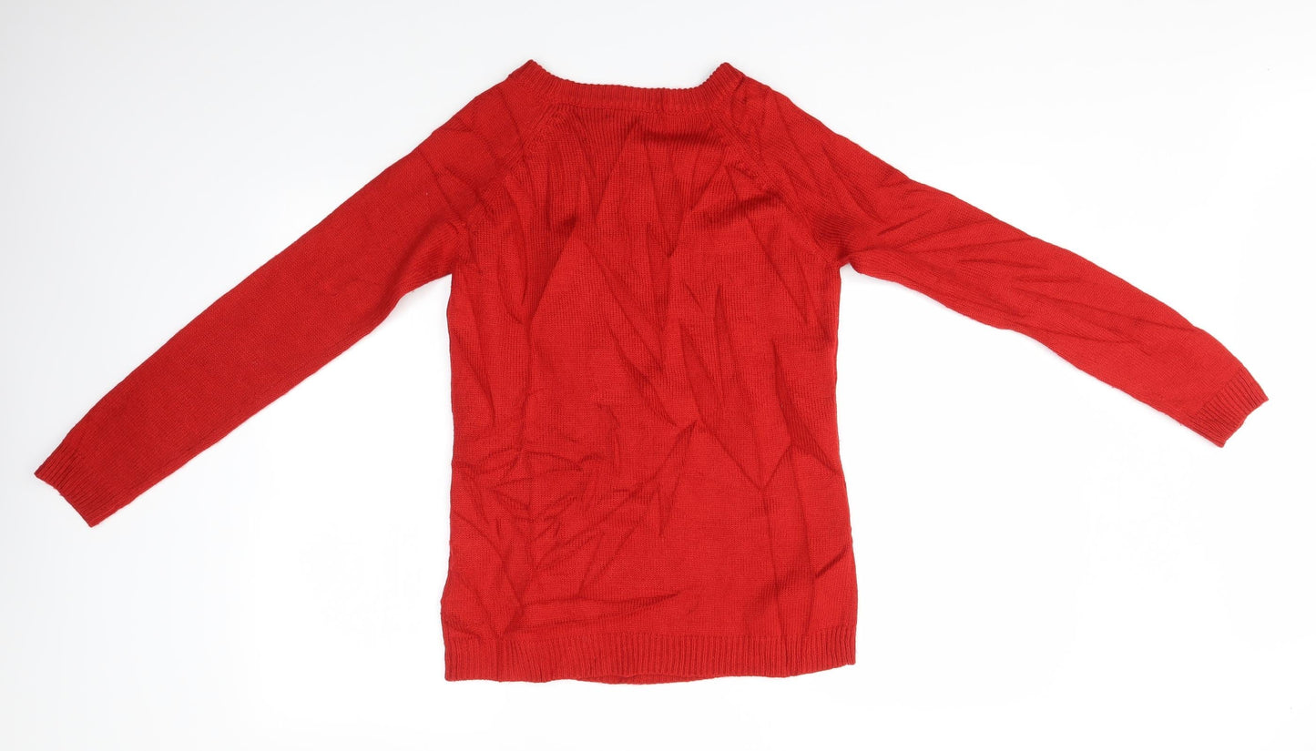 Womens UK Size 6 Atmosphere Multicoloured Pullover Jumper