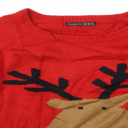 Womens UK Size 6 Atmosphere Multicoloured Pullover Jumper