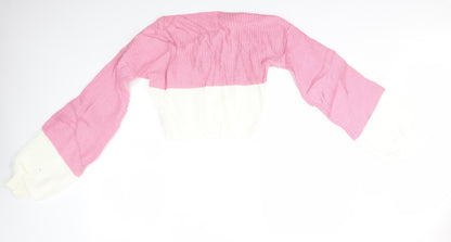 I SAW IT FIRST Womens Multicoloured   Pullover Jumper Size S