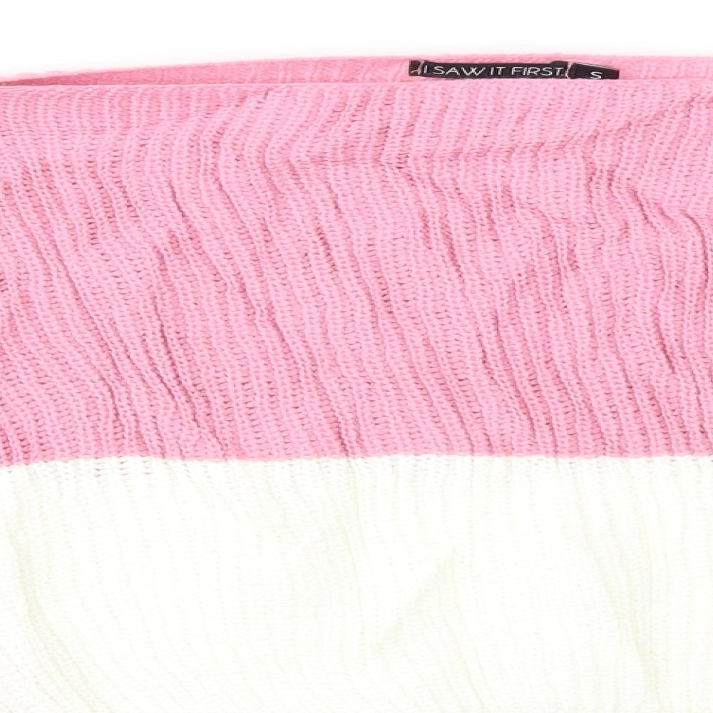 I SAW IT FIRST Womens Multicoloured   Pullover Jumper Size S