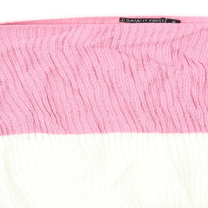 I SAW IT FIRST Womens Multicoloured   Pullover Jumper Size S