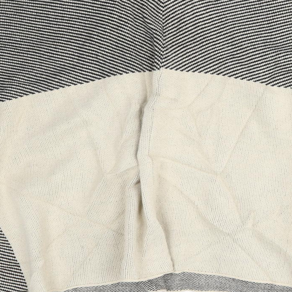 Womens UK Size One Size Preworn Beige Cape Jumper