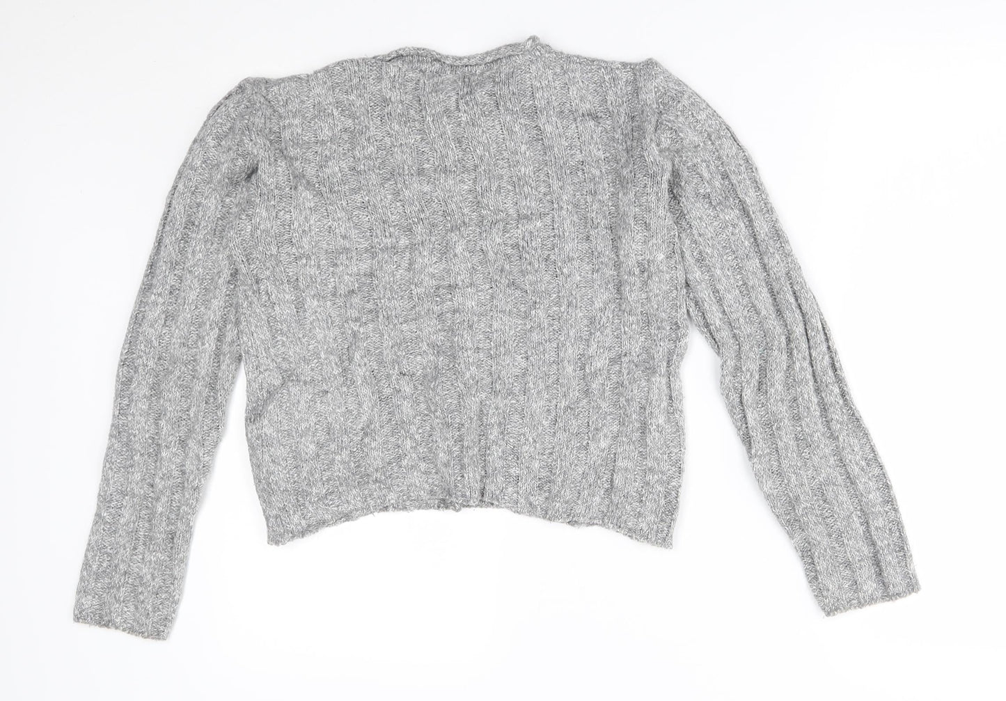 Womens UK Size 14 m&S Grey Pullover Jumper