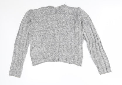 Womens UK Size 14 m&S Grey Pullover Jumper