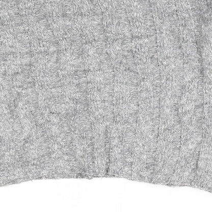 Womens UK Size 14 m&S Grey Pullover Jumper