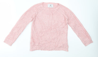 Young Dimension Girls Pink   Pullover Jumper Size 11-12 Years