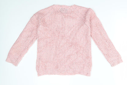 Young Dimension Girls Pink   Pullover Jumper Size 11-12 Years