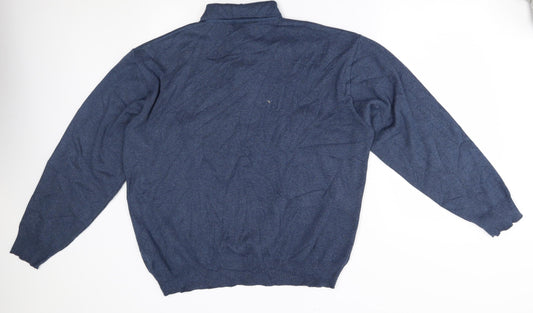 EWM Mens Blue   Pullover Jumper Size L