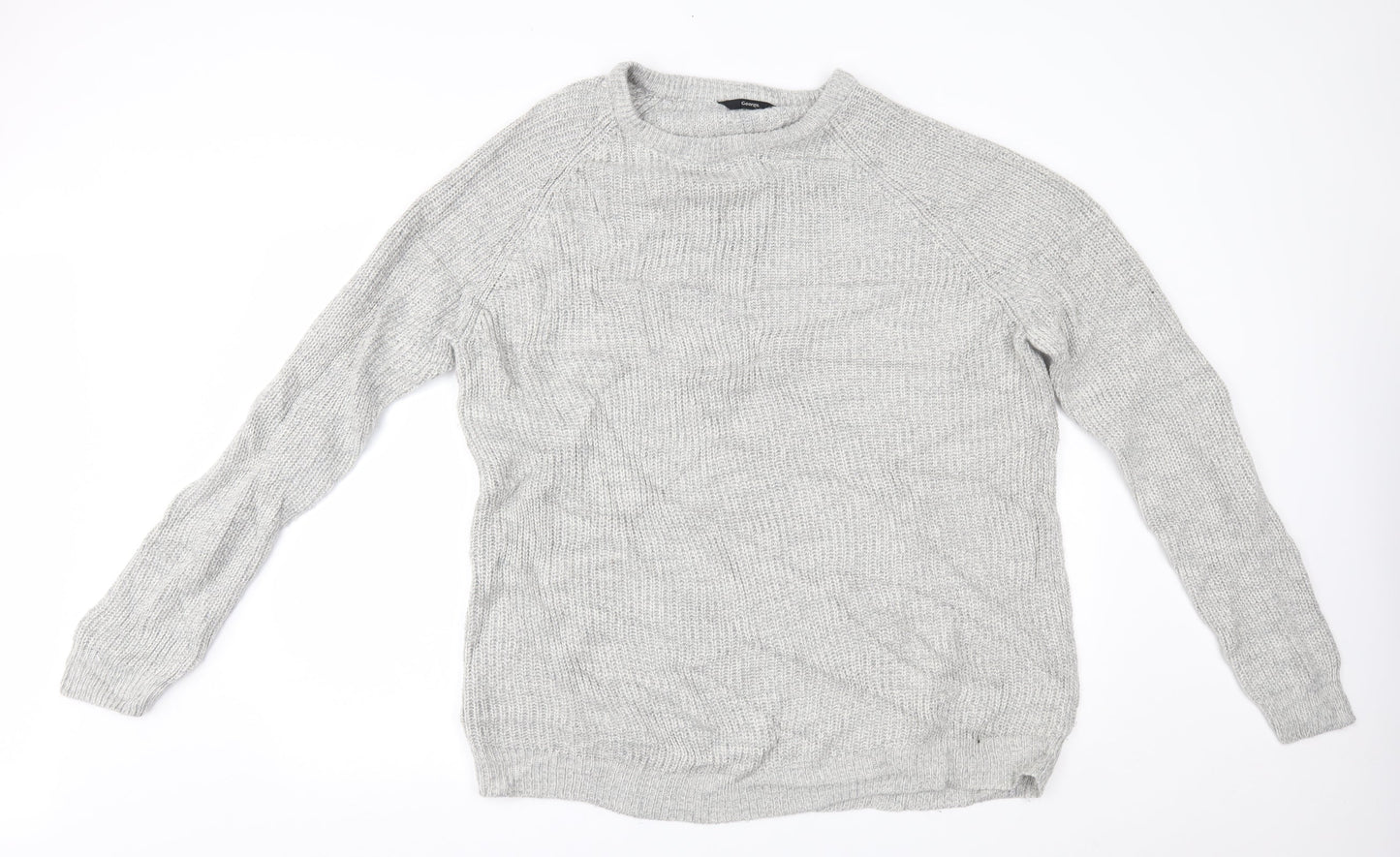 George Mens Grey   Pullover Jumper Size XL