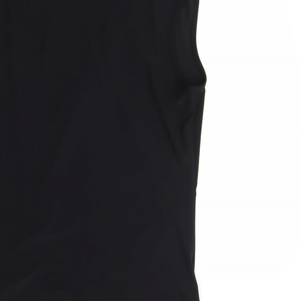 Womens UK Size L For Cynthia Black Wrap Tank