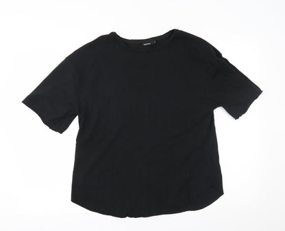 Boohoo Womens Black   Basic T-Shirt Size S