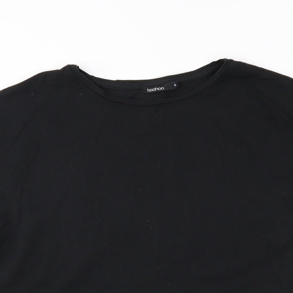 Boohoo Womens Black   Basic T-Shirt Size S