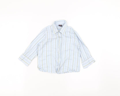NEXT Baby Blue   Basic Button-Up Size 12-18 Months