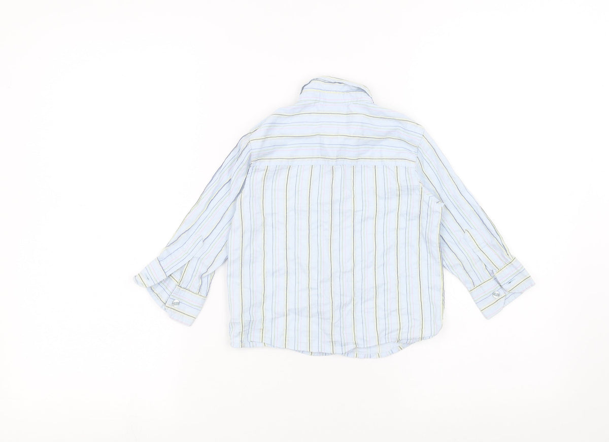 NEXT Baby Blue   Basic Button-Up Size 12-18 Months
