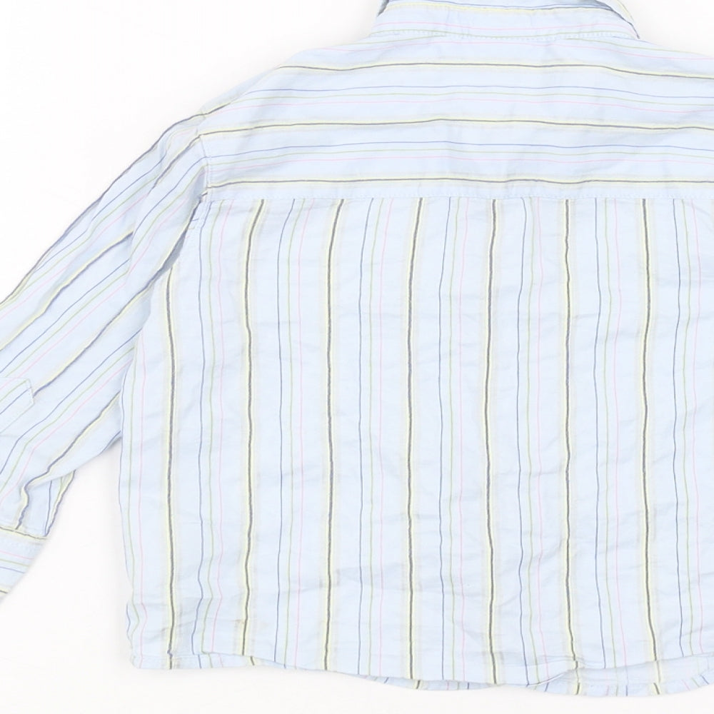 NEXT Baby Blue   Basic Button-Up Size 12-18 Months