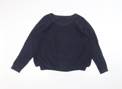 Womens UK Size 16 Marks and Spencer Blue Pullover Jumper