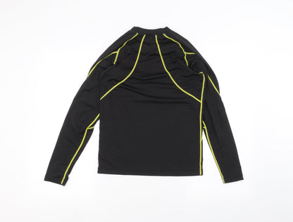 emfraa Boys Black   Basic T-Shirt Size M