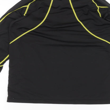 emfraa Boys Black   Basic T-Shirt Size M