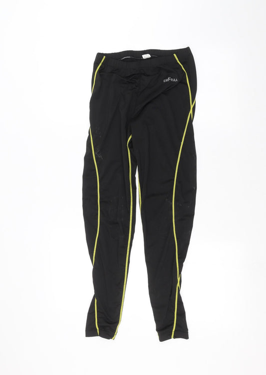 emfraa Girls Black   Jegging Trousers Size M
