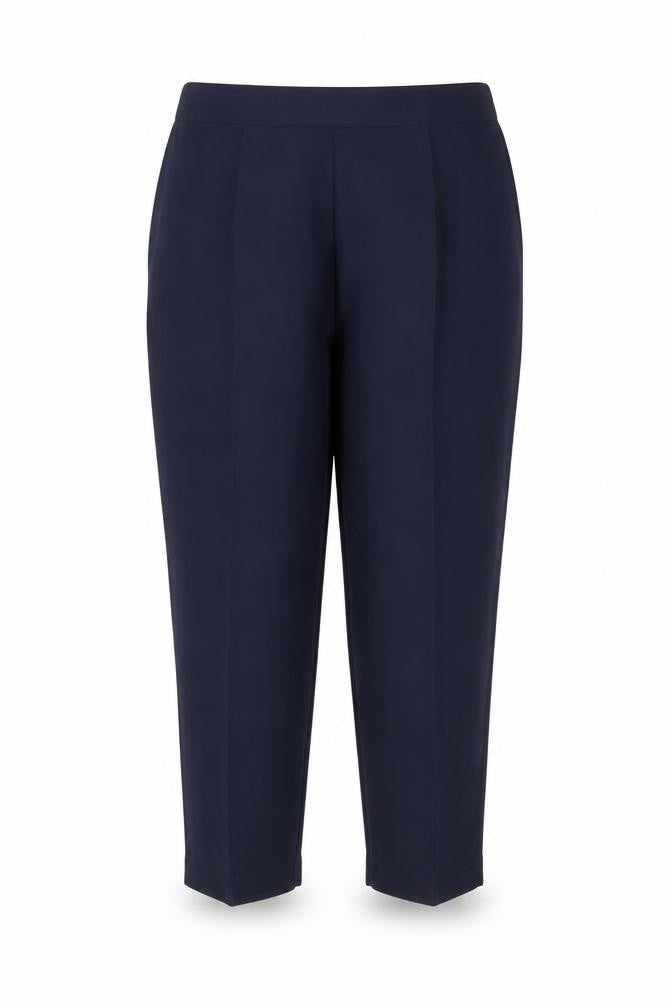 Womens UK Size 20 Preworn Regular Fit  Blue Trousers