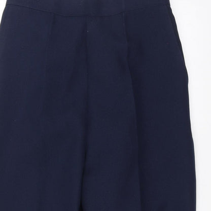 Womens UK Size 20 Preworn Regular Fit  Blue Trousers