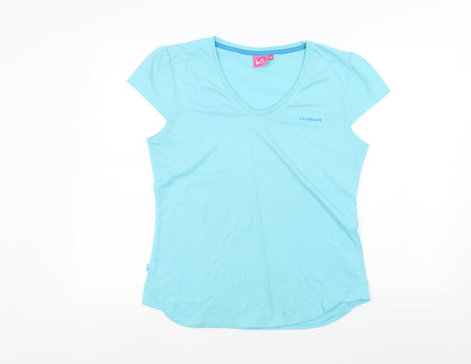 LA Gear Womens Blue   Basic T-Shirt Size 16