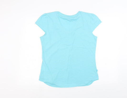 LA Gear Womens Blue   Basic T-Shirt Size 16