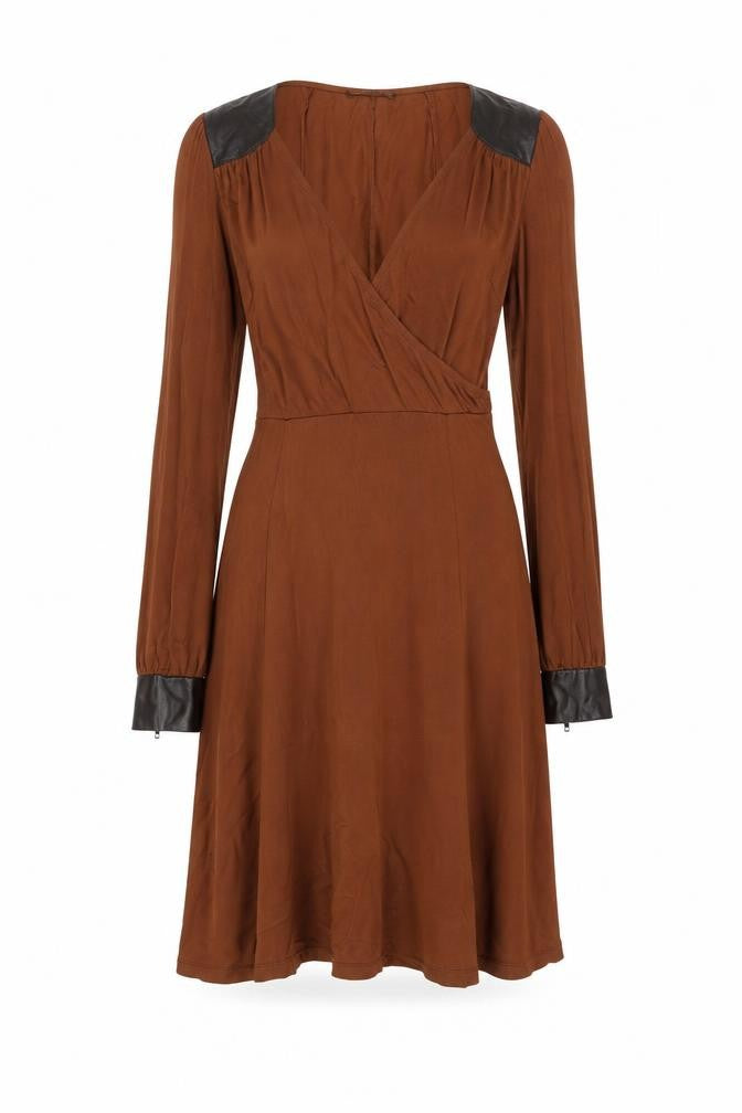 Marks and Spencer Womens Brown   A-Line  Size 10