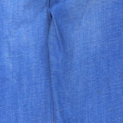 Denim & Co. Womens Blue  Denim Skinny Jeans Size 12 L27 in