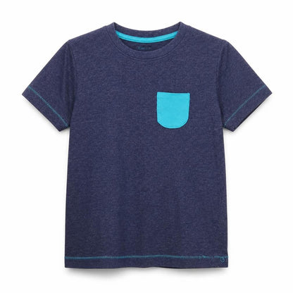 BHS Boys Blue   Basic T-Shirt Size 5-6 Years