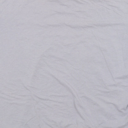 Bridgeport Mens Grey   Basic T-Shirt Size XL