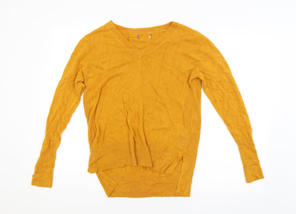 Primark Womens Orange   Pullover Jumper Size 10