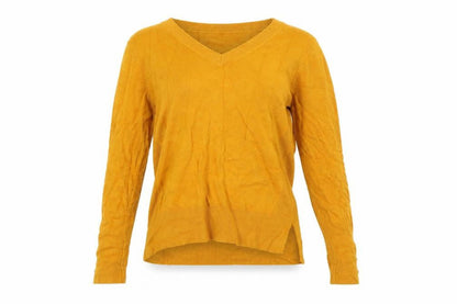Womens UK Size 10 Primark Orange Pullover Jumper