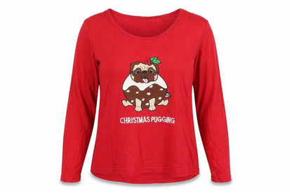 Womens UK Size M Preworn Red Pullover Jumper