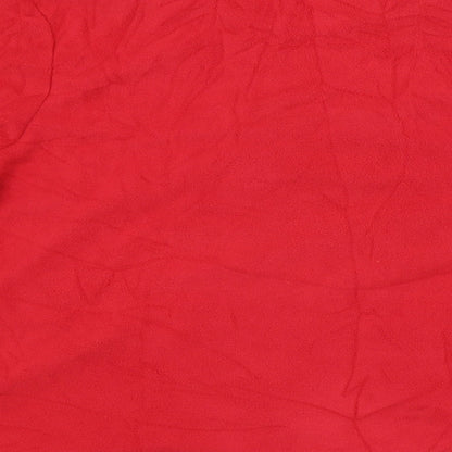 Womens UK Size M Preworn Red Pullover Jumper