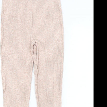 Candy Girls Pink Striped  Jogger Trousers Size 13 Years