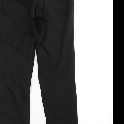 Womens UK Size 10 H&M Regular Fit  Black Trousers