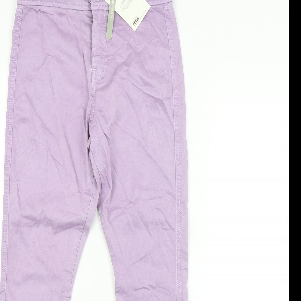 ASOS Womens Purple   Jegging Jeans Size 28 in L28 in