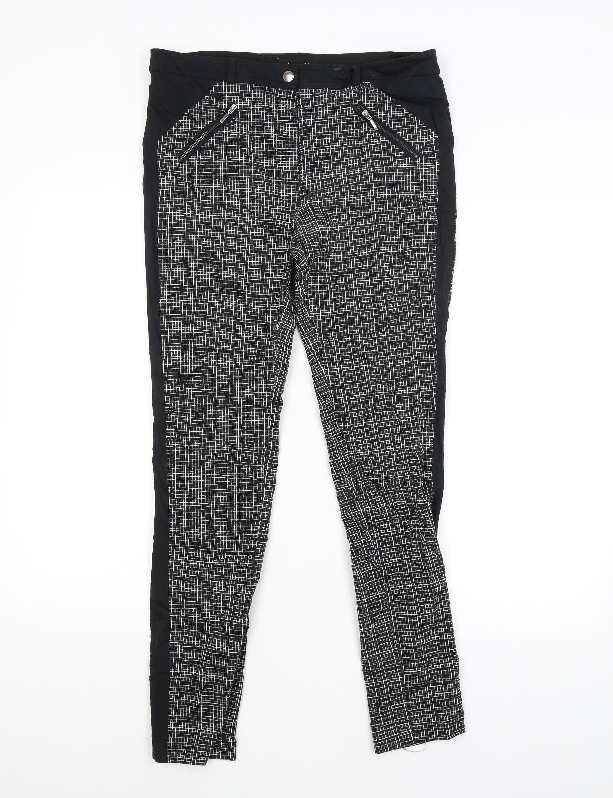 Womens UK Size 10 Atmosphere Regular Fit  Black Trousers