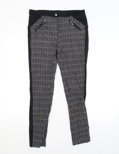 Womens UK Size 10 Atmosphere Regular Fit  Black Trousers