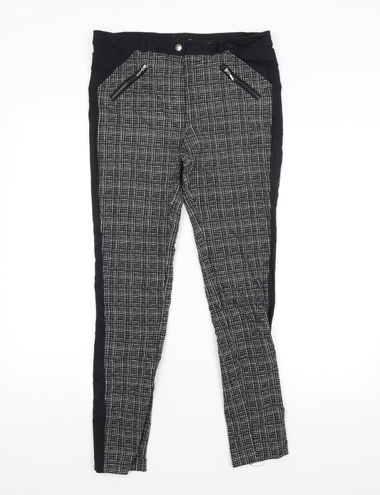 Womens UK Size 10 Atmosphere Regular Fit  Black Trousers