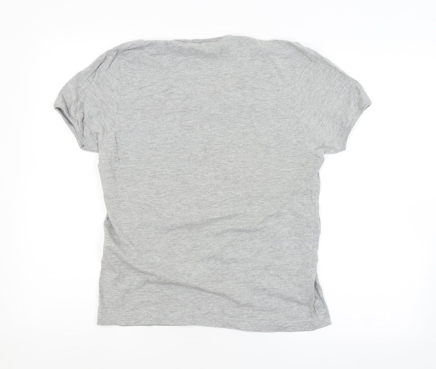 SCOTT & LEE Womens Grey   Basic T-Shirt Size S