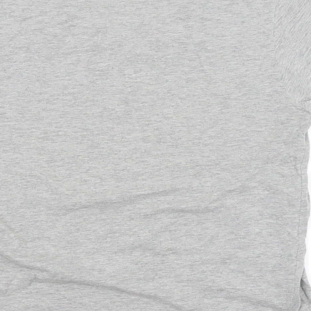 SCOTT & LEE Womens Grey   Basic T-Shirt Size S