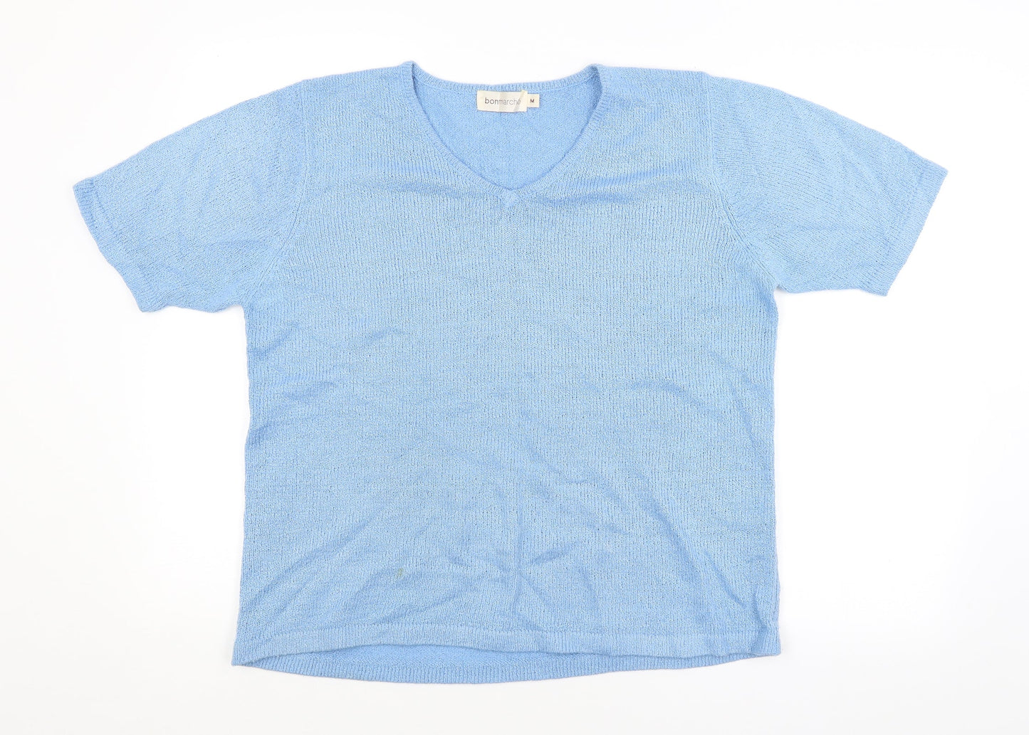 Womens UK Size M Bonmarché Blue Pullover Jumper