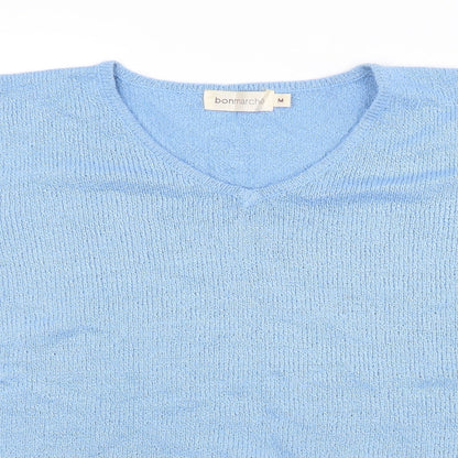 Womens UK Size M Bonmarché Blue Pullover Jumper