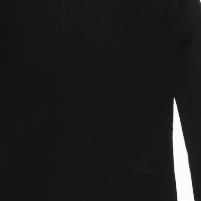 C&A Womens Black  Knit Cardigan Jumper Size S