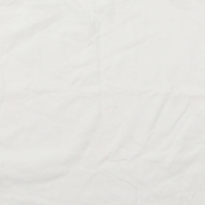 Zara Boys White   Basic T-Shirt Size 9 Years