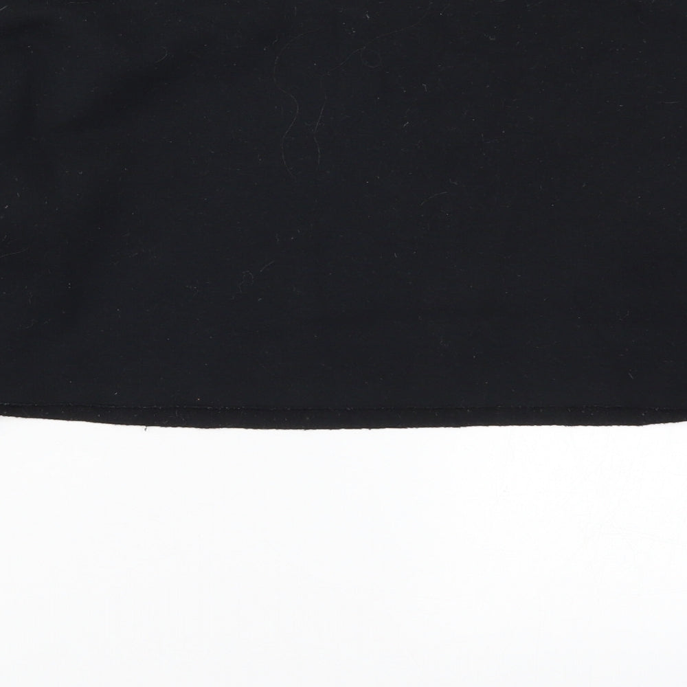 PRETTYLITTLETHING Womens Black   Pullover Sweatshirt Size S  - Chalet Girl