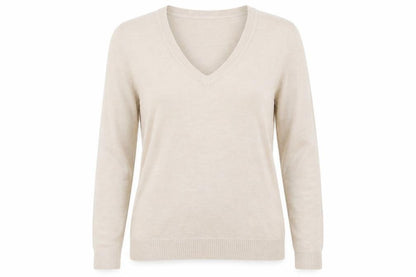 Womens UK Size 16 South Beige Pullover Jumper