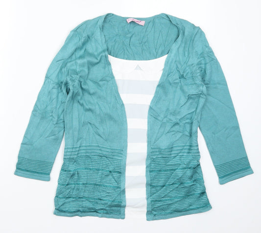 Womens UK Size 10 Per Una Blue Pullover Jumper